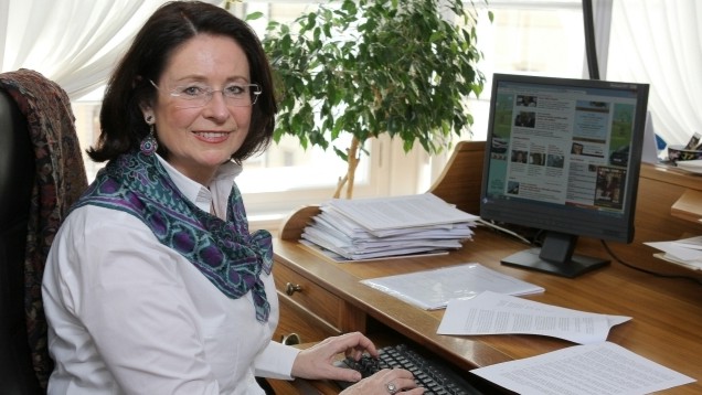 Miroslava Němcová slaví dnes narozeniny. Foto: miroslavanemcova.cz